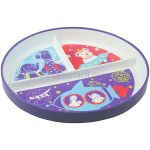 Pratinho com Divisórias Nasa Collection Roxo (6m+) - Multikids Baby