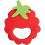 Mordedor de Silicone Funny Fruit Morango (4m+) - Multikids Baby