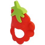 Mordedor de Silicone Funny Fruit Morango (4m+) - Multikids Baby
