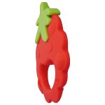 Mordedor de Silicone Funny Fruit Morango (4m+) - Multikids Baby