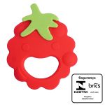 Mordedor de Silicone Funny Fruit Morango (4m+) - Multikids Baby