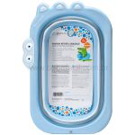 Banheira Retrátil Crocodilo Azul (0m+) - Multikids Baby