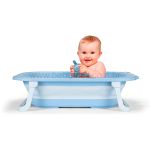 Banheira Retrátil Crocodilo Azul (0m+) - Multikids Baby