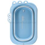 Banheira Retrátil Crocodilo Azul (0m+) - Multikids Baby