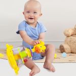 Gira Girafa Rotativa (12m+) - Multikids Baby