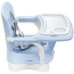 Cadeira de Alimentação Assento Elevatório Portátil Lollipop Azul (6m+) - Multikids Baby