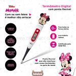 Termômetro Digital com Ponta Flexível Minnie Disney (0m+) - Multikids Baby