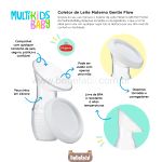 Coletor de Leite Materno Gentle Flow - Multikids Baby