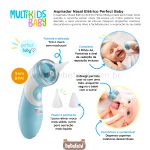 Aspirador Nasal Elétrico Perfect Baby (0m+) - Multikids Baby