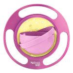 Tigela Giratória 360° Spaceship Nasa Collection Rosa (6m+) - Multikids Baby