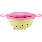 Tigela Giratória 360° Spaceship Nasa Collection Rosa (6m+) - Multikids Baby