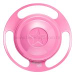 Tigela Giratória 360° Spaceship Nasa Collection Rosa (6m+) - Multikids Baby