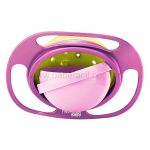 Tigela Giratória 360° Spaceship Nasa Collection Rosa (6m+) - Multikids Baby