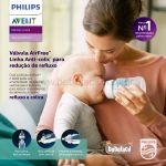 Mamadeira Anticólica com Acessório Airfree 260ml (1m+) - Philips Avent