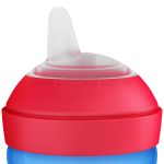 Copo de Transição com Bico My Grippy Azul/Vermelho 300ml (9m+) - Philips Avent