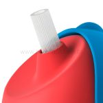 Copo com Canudo Curvado Dinossauro Azul 200ml (9m+) - Philips Avent