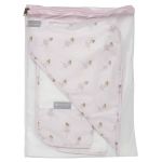 Conjunto de Toalhas Ballet: Toalha de banho c/ capuz + 2 Toalhinhas - Masterbag