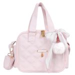 Mala com rodinhas + Bolsa Anne + Bolsa Térmica Organizadora Ballet Rosa - Masterbag
