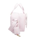 Mala com rodinhas + Bolsa Anne + Bolsa Térmica Organizadora Ballet Rosa - Masterbag
