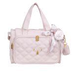 Mala com rodinhas + Bolsa Térmica Anne Ballet Rosa - Masterbag