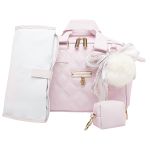 Mala com rodinhas + Bolsa Everyday + Bolsa Térmica Organizadora Ballet Rosa - Masterbag