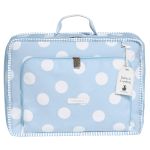 Mala Maternidade Vintage Bubbles Azul - Masterbag