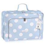 Mala Maternidade Vintage Bubbles Azul - Masterbag