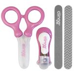Kit Manicure para bebê Rosa (0m+) - Clingo