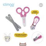 Kit Manicure para bebê Rosa (0m+) - Clingo