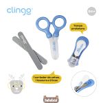 Kit Manicure para bebê Azul (0m+) - Clingo