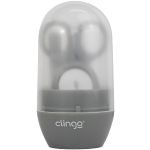 Kit Manicure Easy com Estojo Cinza (0m+) - Clingo