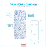 Capa protetora para carrinho de bebê Fauna - Masterbag