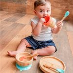 Garfo de Treinamento Bam N’ Boo Azul (6m+) - Fisher Price