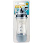 Garrafa Travel c/ Porta Biscoito Marinho 350ml (6m+) - Clingo