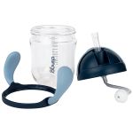 Copo de Tritan c/ Canudo Marinho 220ml (6m+) - Clingo