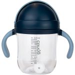 Copo de Tritan c/ Canudo Marinho 220ml (6m+) - Clingo