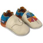 Tênis Babuche Catavento para bebê em couro Eco - Babo Uabu