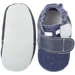 Boot para bebê em jeans Marinho - Babo Uabu