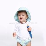 Chapéu de banho Bucket c/ proteção solar FPS 50+ Tubarão Havaí - Iplay by Green Sprouts
