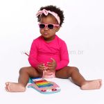 Óculos de Sol Flexível com Alça Pink - Iplay by Green Sprouts