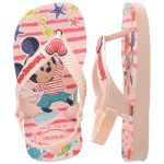 Chinelo com elástico para bebê Baby Disney Classic Mickey Minnie - Havaianas