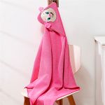 Toalha Banhão c/ capuz atoalhado para bebê Cachorrinha - Fisher Price