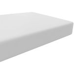 Lençol de baixo para berço em malha Branco Bambi - Incomfral
