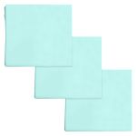 Kit 3 Cueiros para bebê flanelado Verde Bercinho - Incomfral