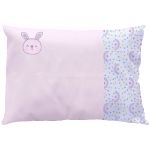 Kit 2 Fronhas para bebê em malha Coelha Arco-Íris Bambi - Incomfral