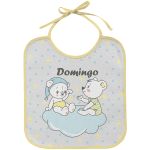 Kit 7 Babadores para bebê em atoalhado Semaninha Amarelo Bambi - Incomfral