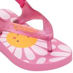 Chinelo com elástico para bebê Margarida Rosa - Ipanema