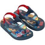 Chinelo com elástico para bebê Patrulha Canina Azul - Ipanema
