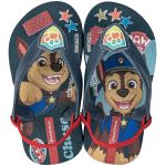 Chinelo com elástico para bebê Patrulha Canina Azul - Ipanema