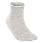 Tripack: 3 meias Soquete para bebê Flor/Branco/Mescla